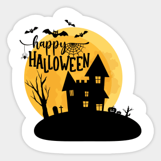 happy halloween Sticker